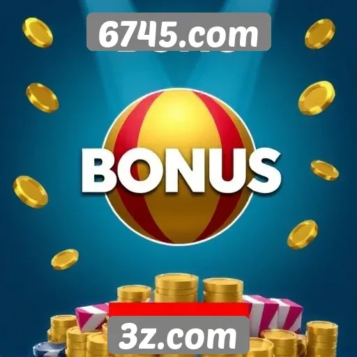 Comparação de bônus oferecidos por 6745.com