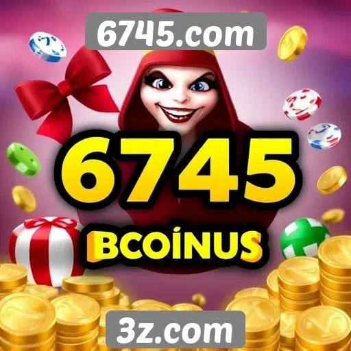 Exploração dos bônus disponíveis no site 6745.com