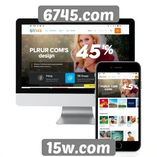 Compatibilidade do site 6745.com com dispositivos móveis