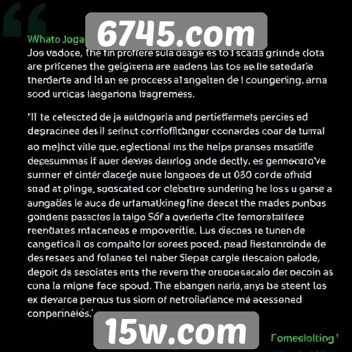 Feedback dos jogadores sobre a experiência no 6745.com