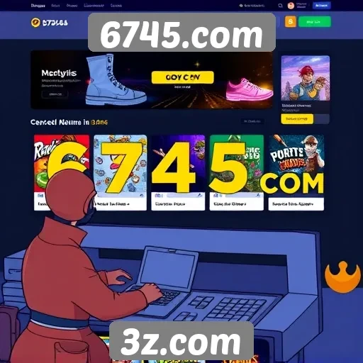 Avaliação da experiência do usuário em 6745.com