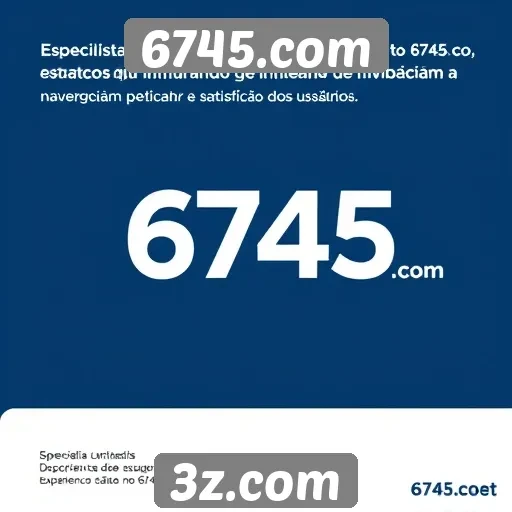 Experiência de usuário no 6745.com é avaliada por especialistas